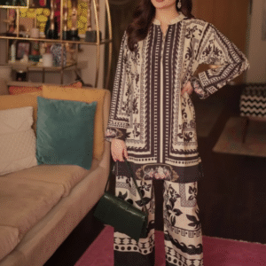 3pc Digital Printed lawn dress (unstitched)