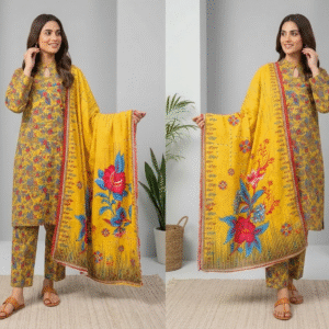 3pc Digital Printed lawn dress (unstitched)