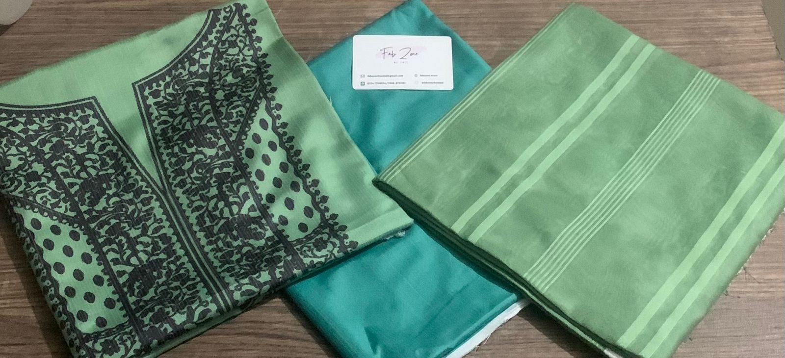 3pc Digital Printed lawn dress (unstitched) - Image 4