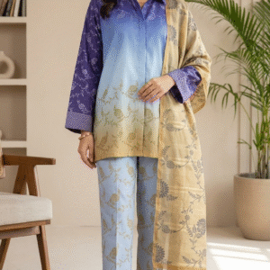 3pc Digital Printed lawn dress (unstitched)