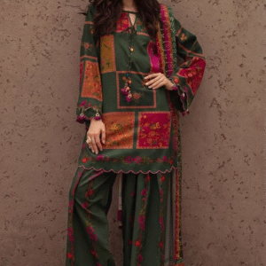 3pc Digital Printed Co-ord set (unstitched)