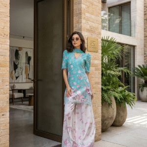 3pc Digital Printed Co-ord set (unstitched)